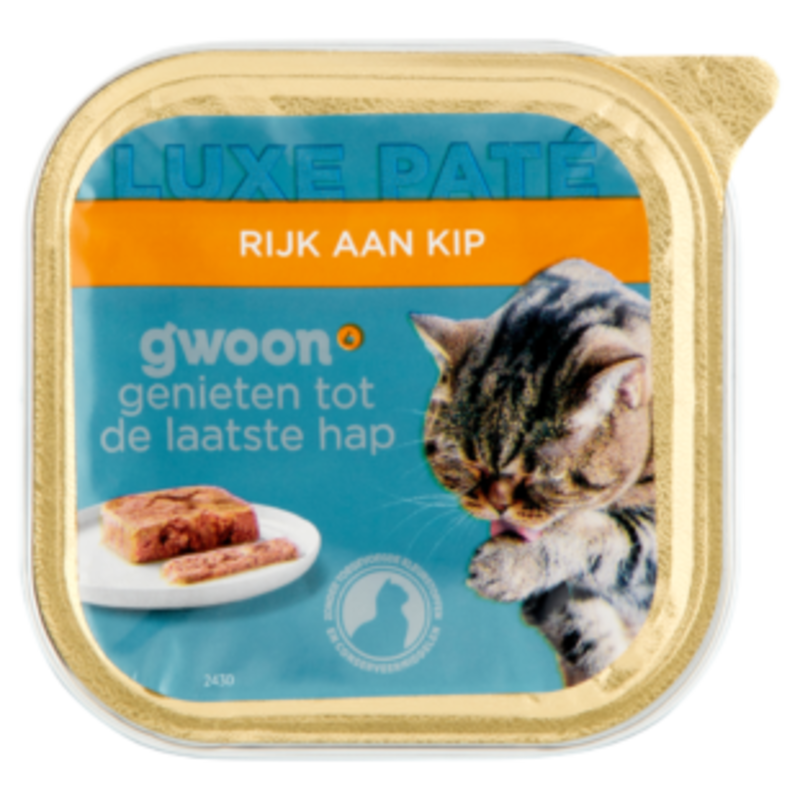 G'woon Luxe Pâté Kip 85g