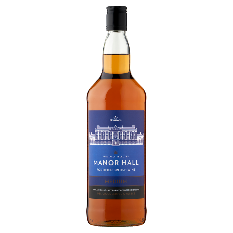 Specially Selected Manor Hall Fortified British Wine Medium 1L