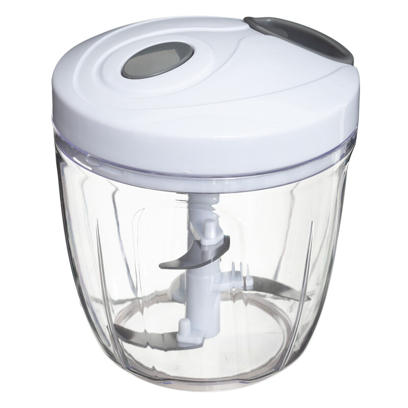 5five Handmatige Hakker en Mixer - Grijs, 900 mL