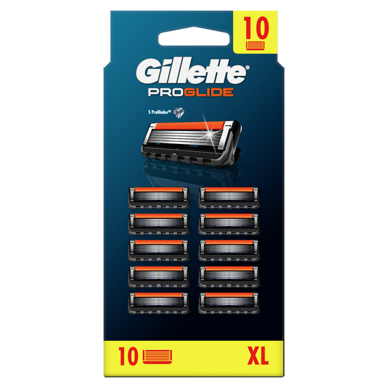 ProGlide Razor Refills for Men 10 Razor Blades 1 Refill