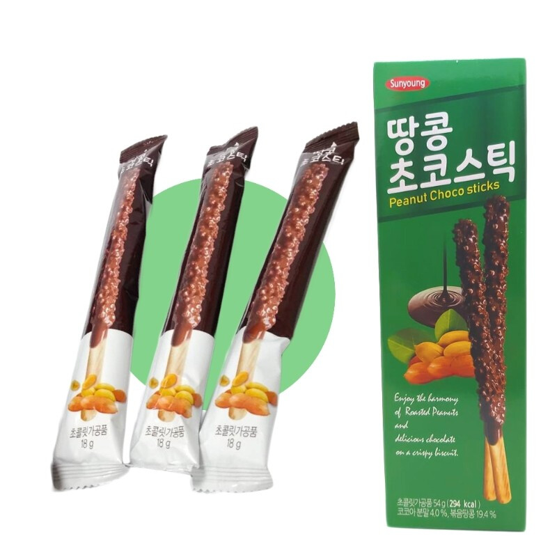 Sunyoung Erdnuss-Knusper-Schokoladenriegel 54g