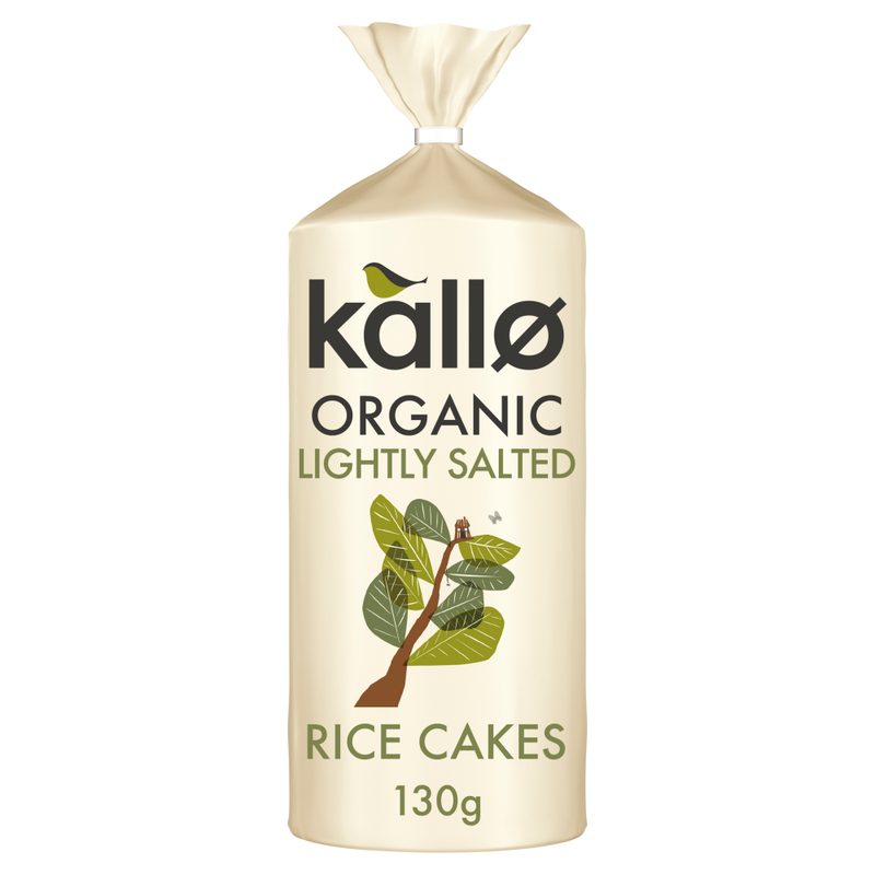 Organic Lightly Salted Rice Cakes 130g