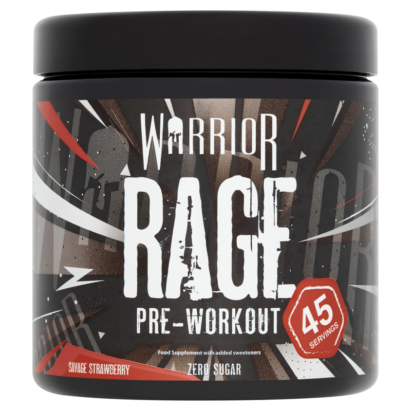 Warrior RAGE Pre-Workout-Supplement - 392g - Wilder Erdbeergeschmack