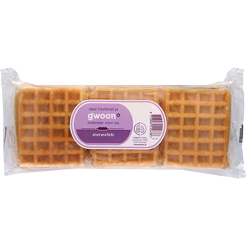 G'woon Eieren Wafels - 300 g