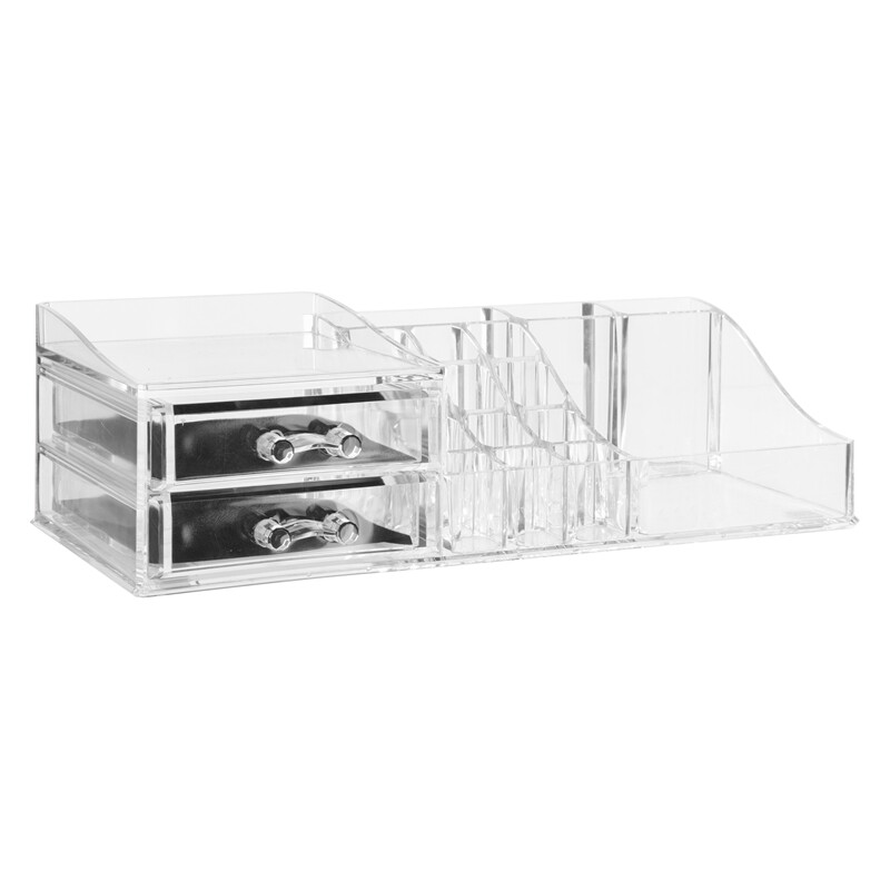 5five Selena organisateur à 2 tiroirs transparent