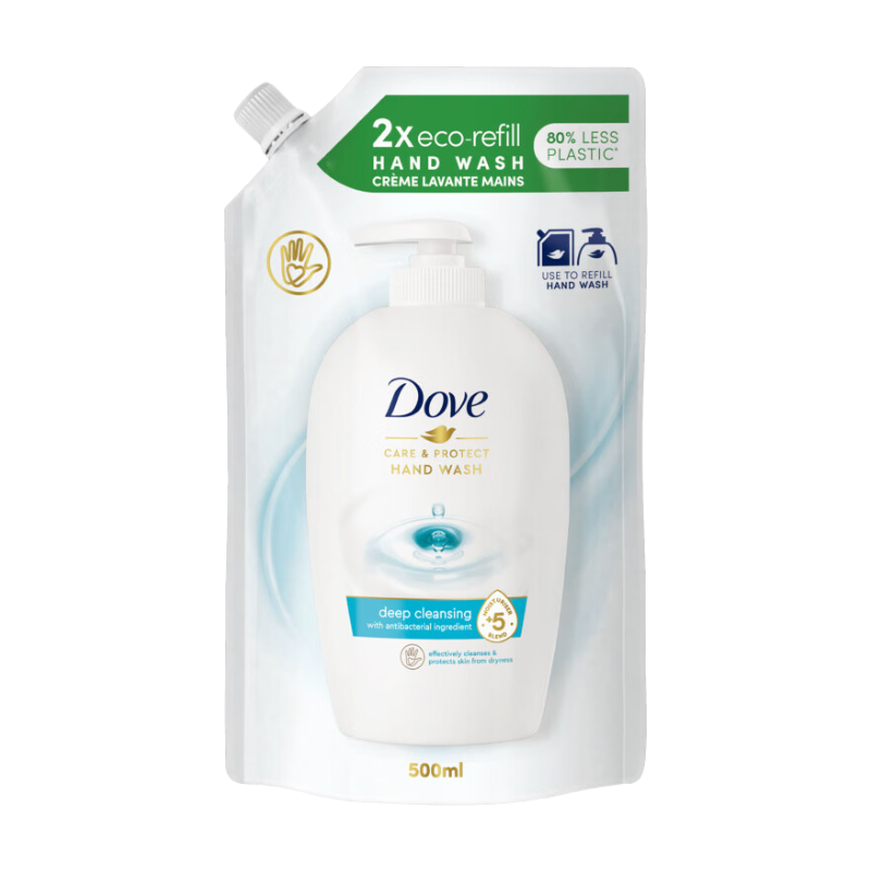 DOVE Care Pro recharge de savon liquide pour les mains - 500ml