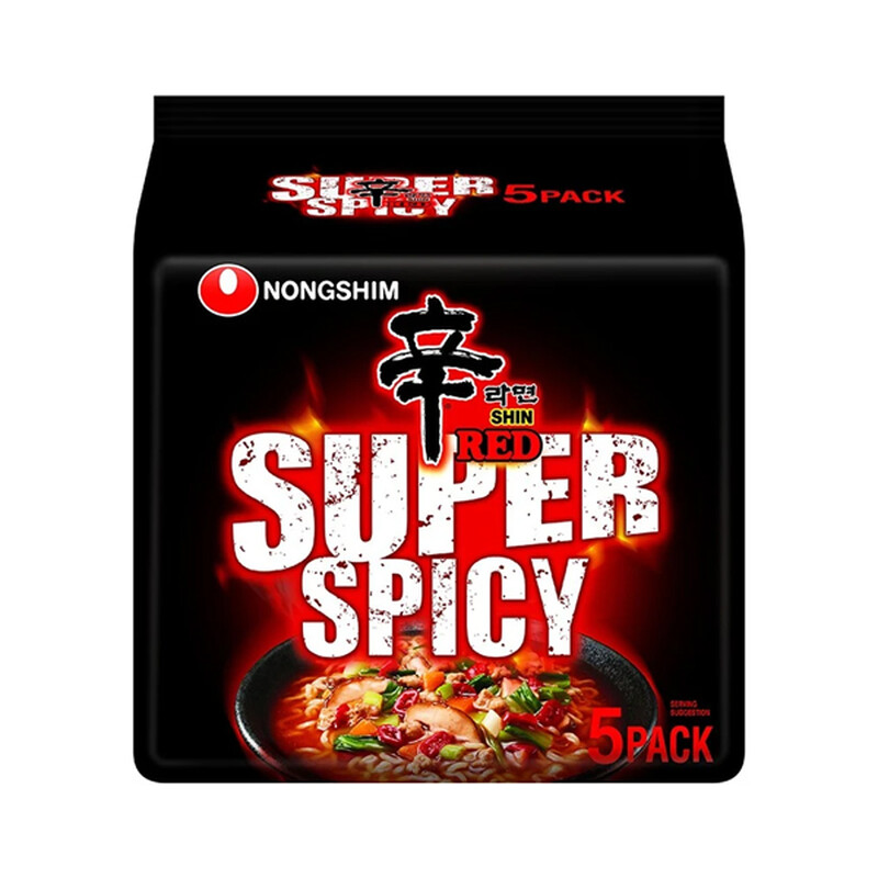Shin Ramyun Red Multipack 120g x 5 Super Spicy