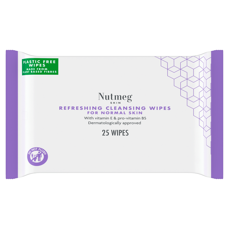 Skin Refreshing Cleansing Wipes for Normal Skin 25 Wipes