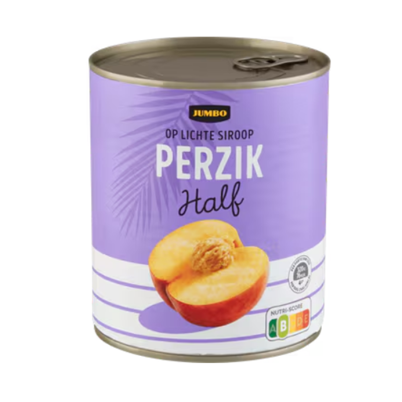 G'woon Perziken In Lichte Sirop - 820 g
