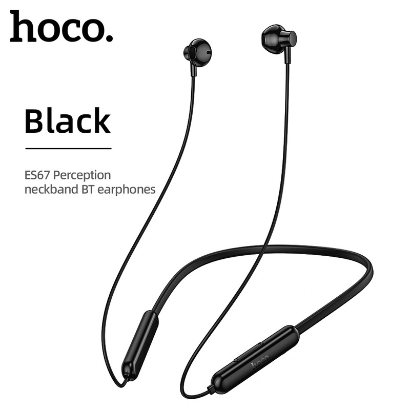 Magnetic Bluetooth Earbuds - Black