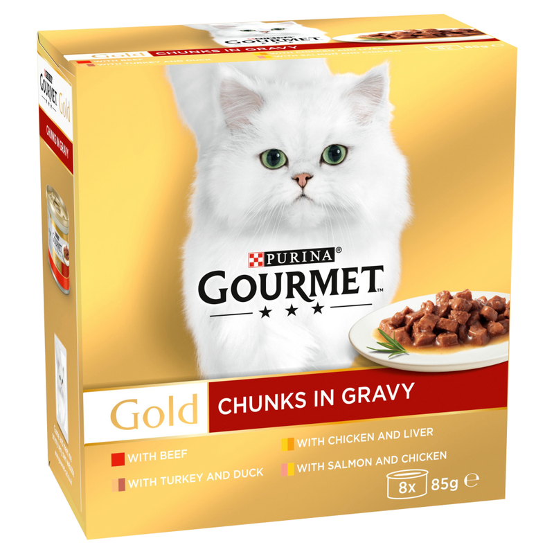 Gourmet Gold Chunks in Gravy 8 x 85g (680g)