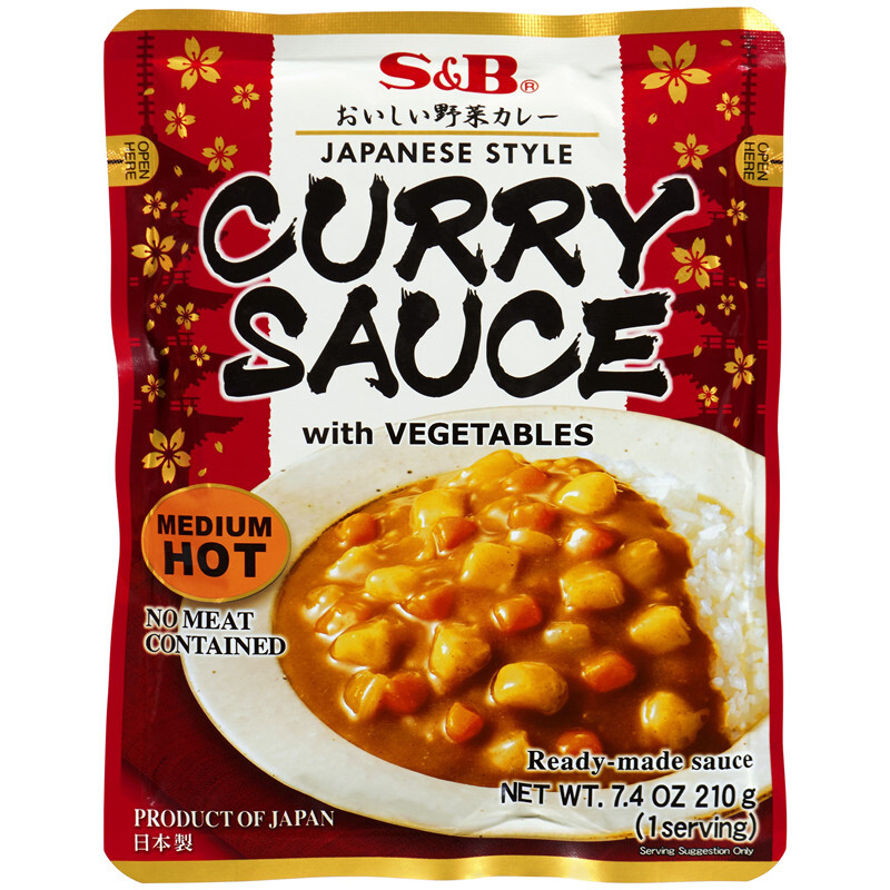 Vegetable Curry Sauce Medium-hot 210g