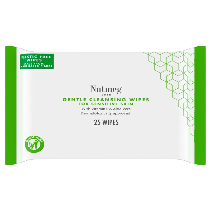 25 Skin Gentle Cleansing Wipes for Sensitive Skin 25 Wipes
