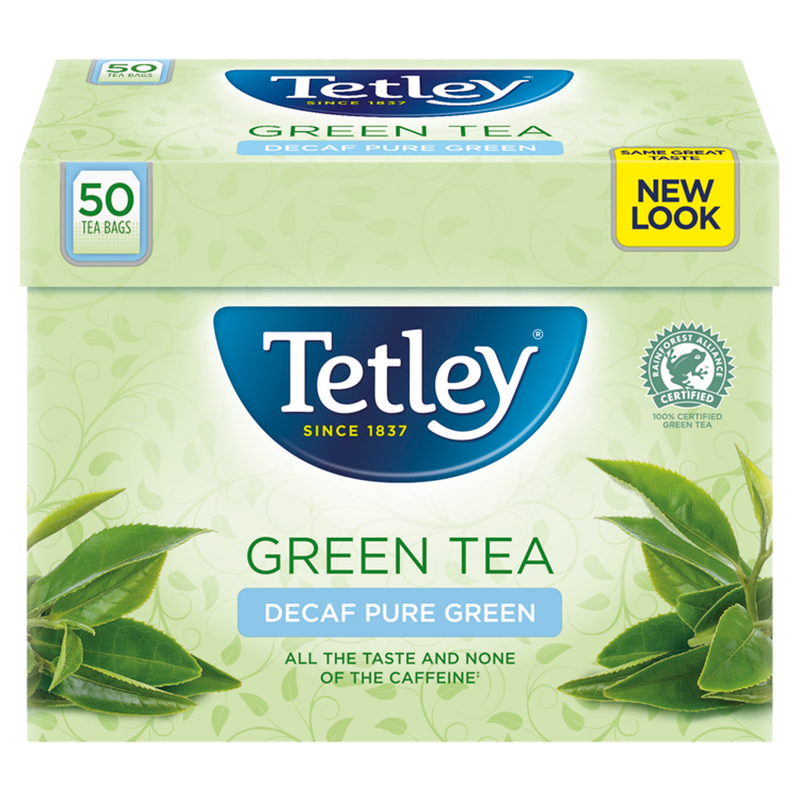 green Tea Decaffeinated 50 Tea Bags 100g