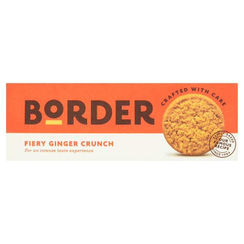 Border Biscuits Fiery Ginger Crunch 135G