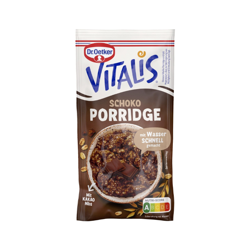 Dr. Oetker Vitalis Schoko-Porridge Hafermahlzeit 61 g