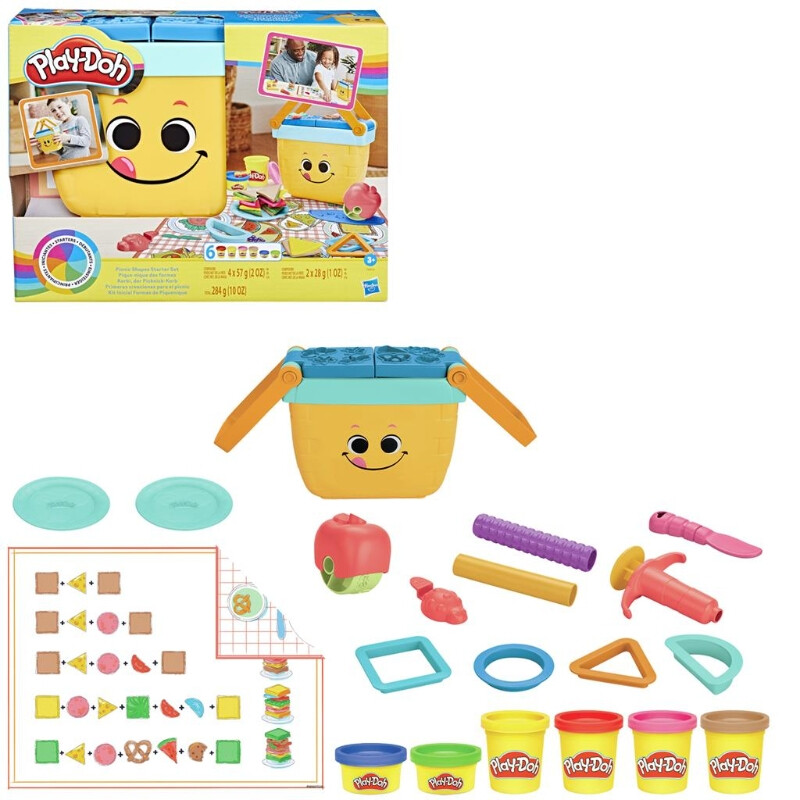 Play-Doh Coffret de Démarrage Formes de Pique-Nique