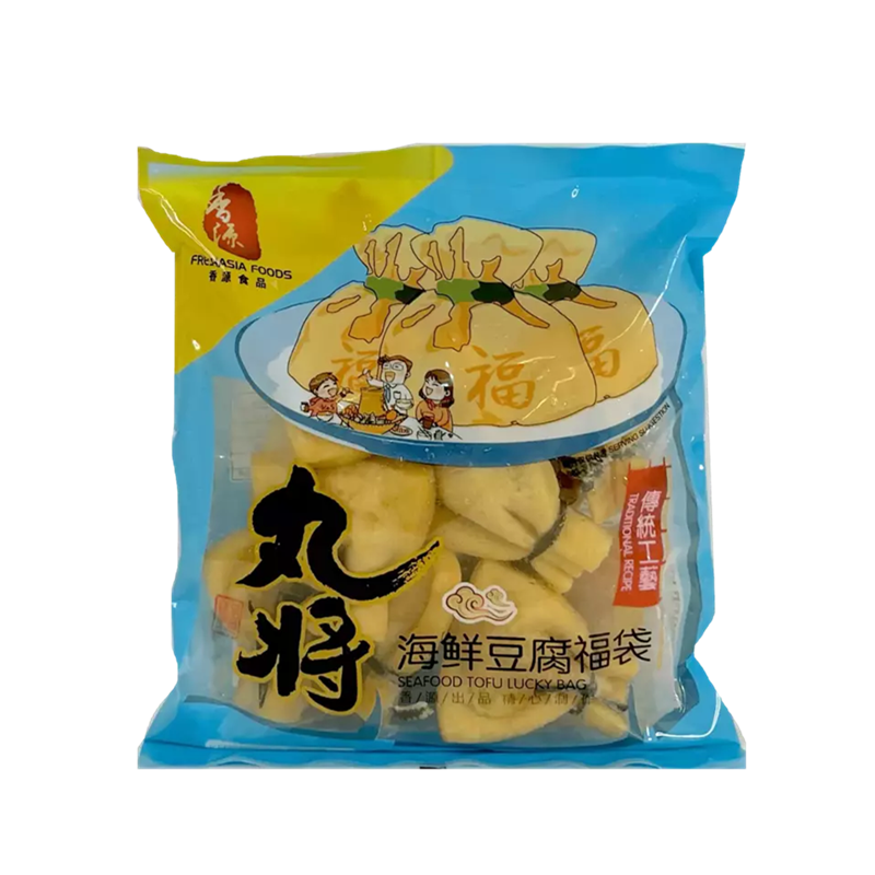Freshasia Wan Jiang Seafood Tofu Fortune Bag 200g