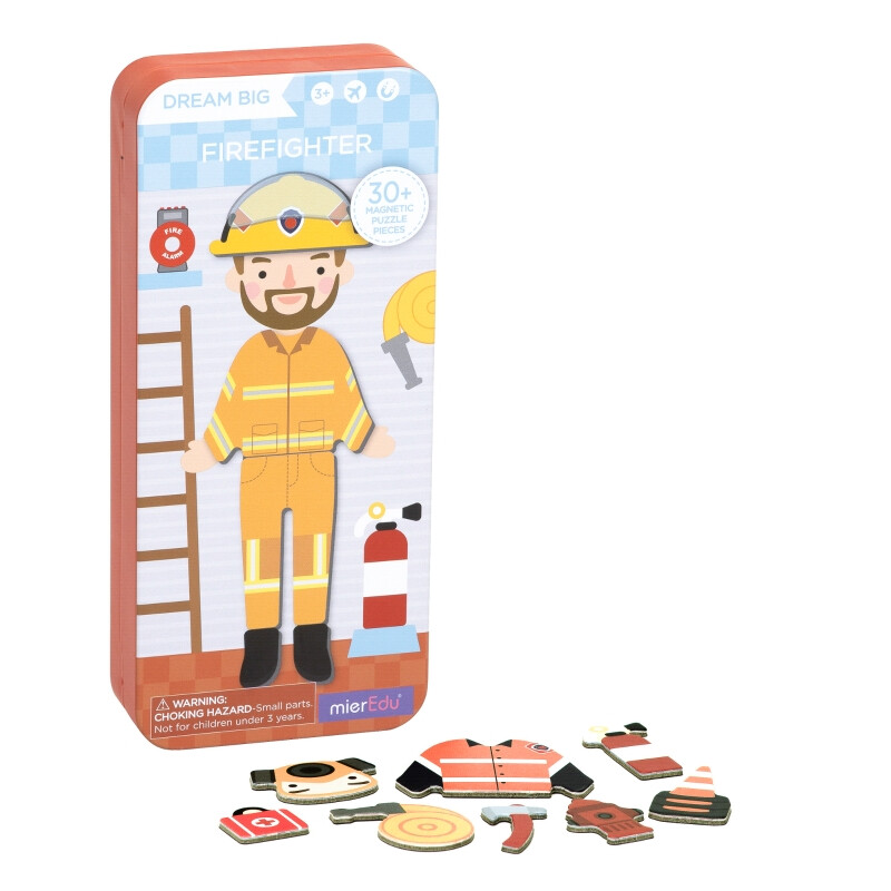 Travel Magnetic Box - Firefighter