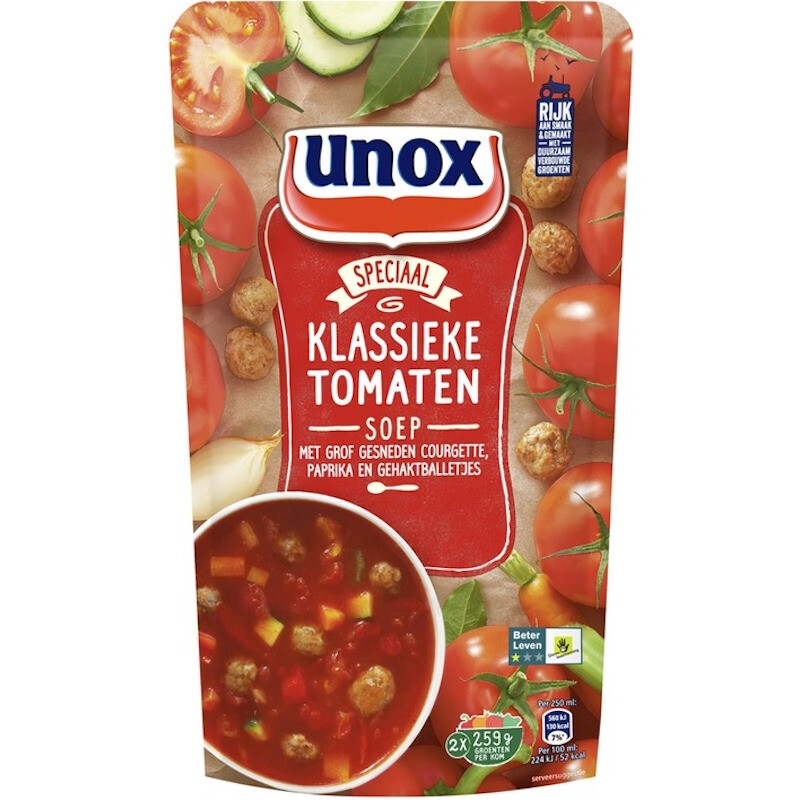 Unox Tomatensoep In Een Zak - 570 ml