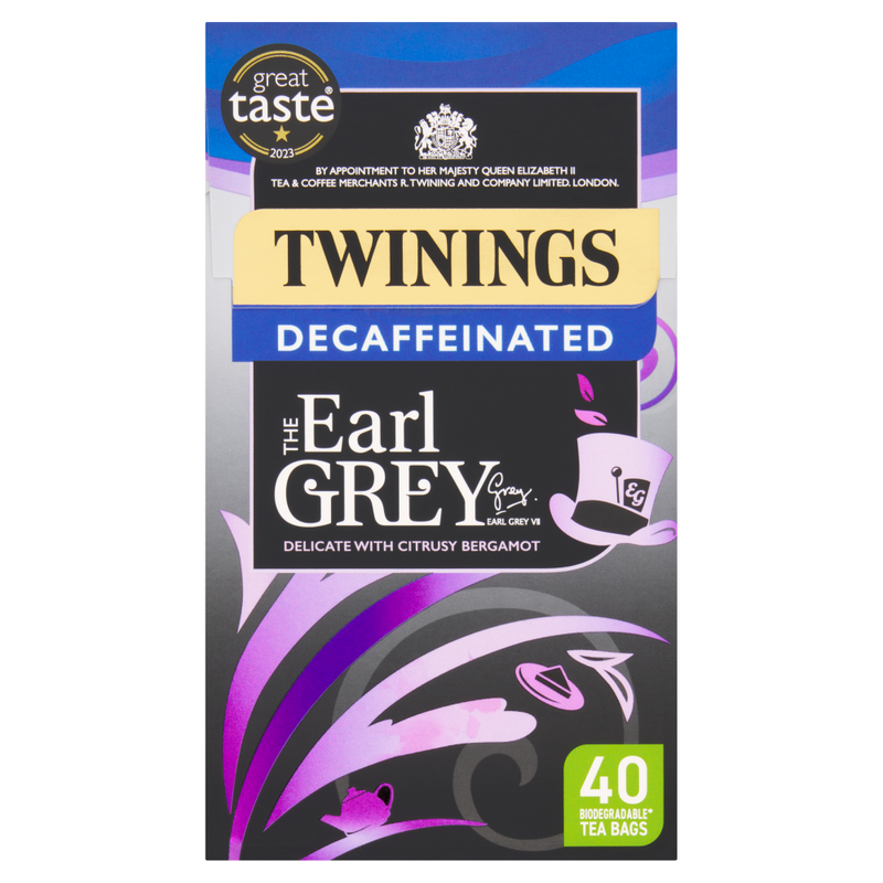 Earl grey Decaf 40 Tea Bags 100g