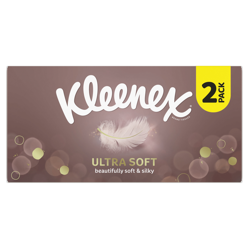 Ultra Soft Tissues Beautifully Soft and Silky Tissues Twin Pack