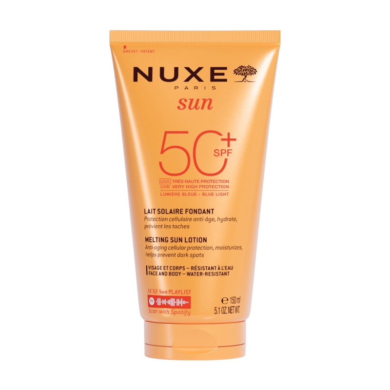 Nuxe Sun Schmelzende Lotion Hoher Schutz SPF50 150 ml