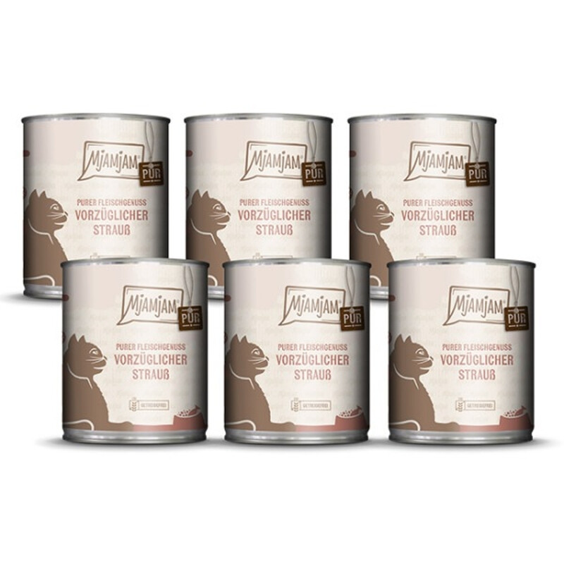MjAMjAM - Pure Vleesfeest - PURE Exquise Struisvogel 6 x 800 g