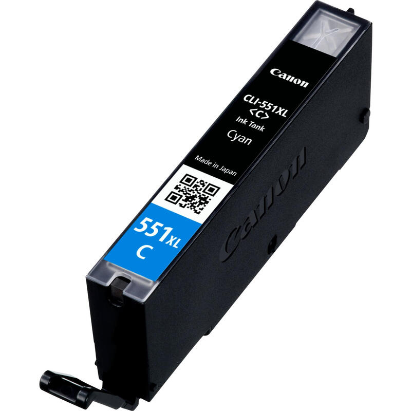 Canon CLI-551XLC XL fotocyaan inktcartridge