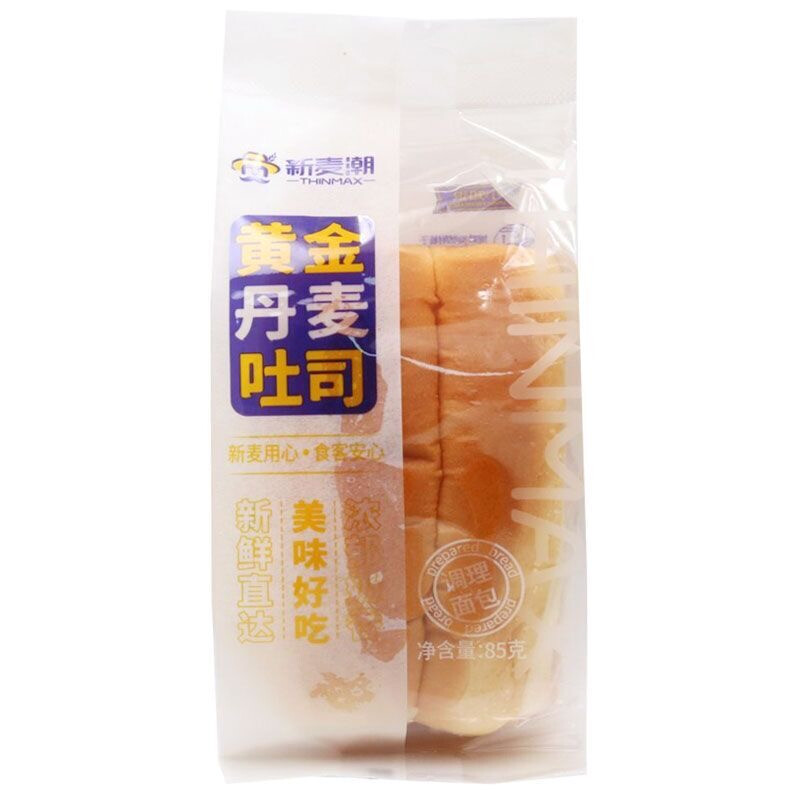 XinMaiChao Nieuwe Mak Chiu-Gouden Deense Toast 85 G