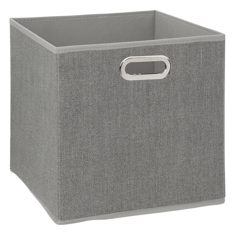 Celadon Leinen-Aufbewahrungsbox 31x31cm