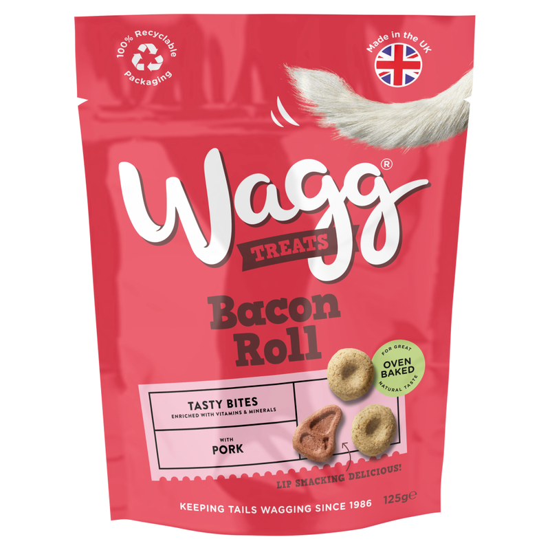 Treats Bacon Roll 125g
