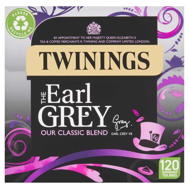 Earl grey Tea 120 Tea Bags 300g