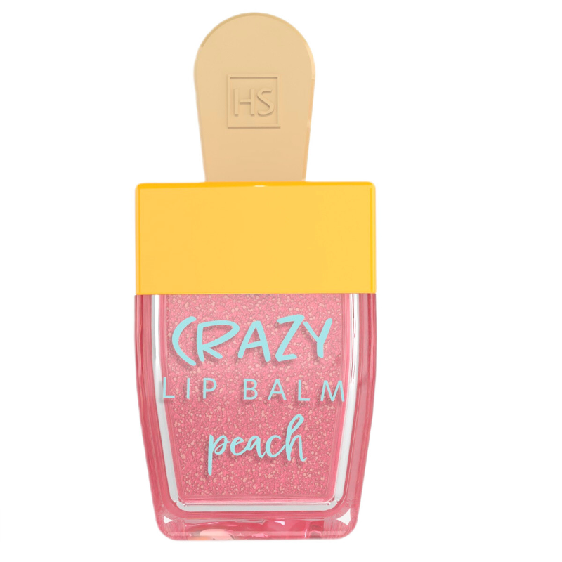 Hiskin Crazy Lippenbalsam Pfirsich - 6ml
