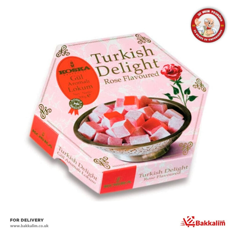 Koska Lokum A Güllü, Türkischer Rosengelee-Lokum, 250g