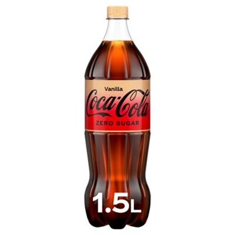 Coca-Cola Vanilla Zero frisdrank - 6 x 1,5 L