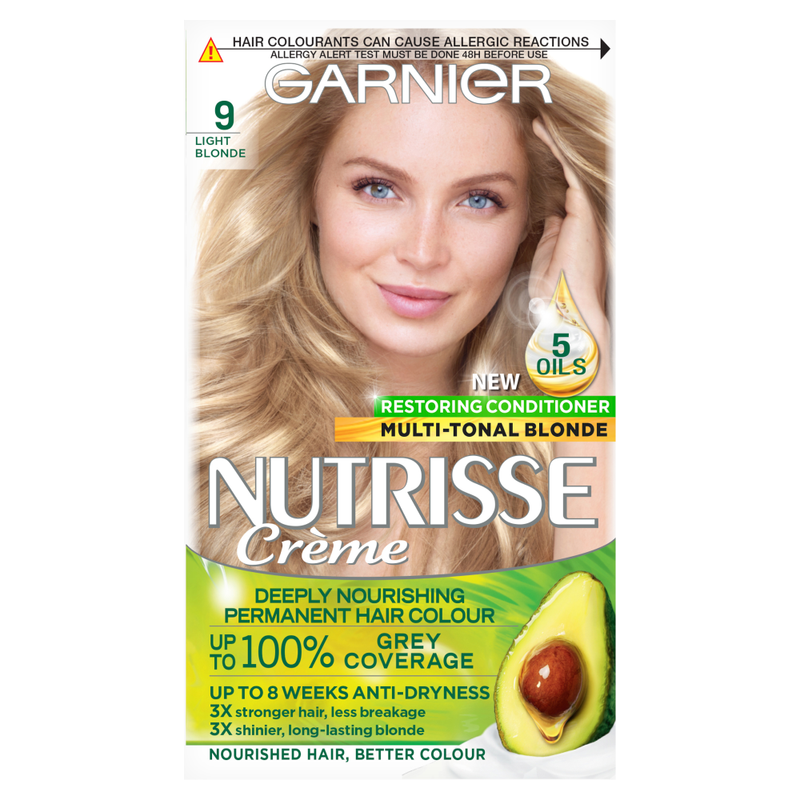 Garnier Light Nutrisse 9 Blonde Permanent Hair Dye