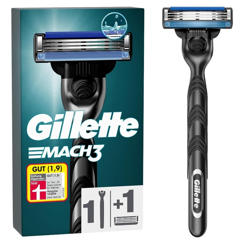 Gillette Mach3 - Rasoir - 1 Unité
