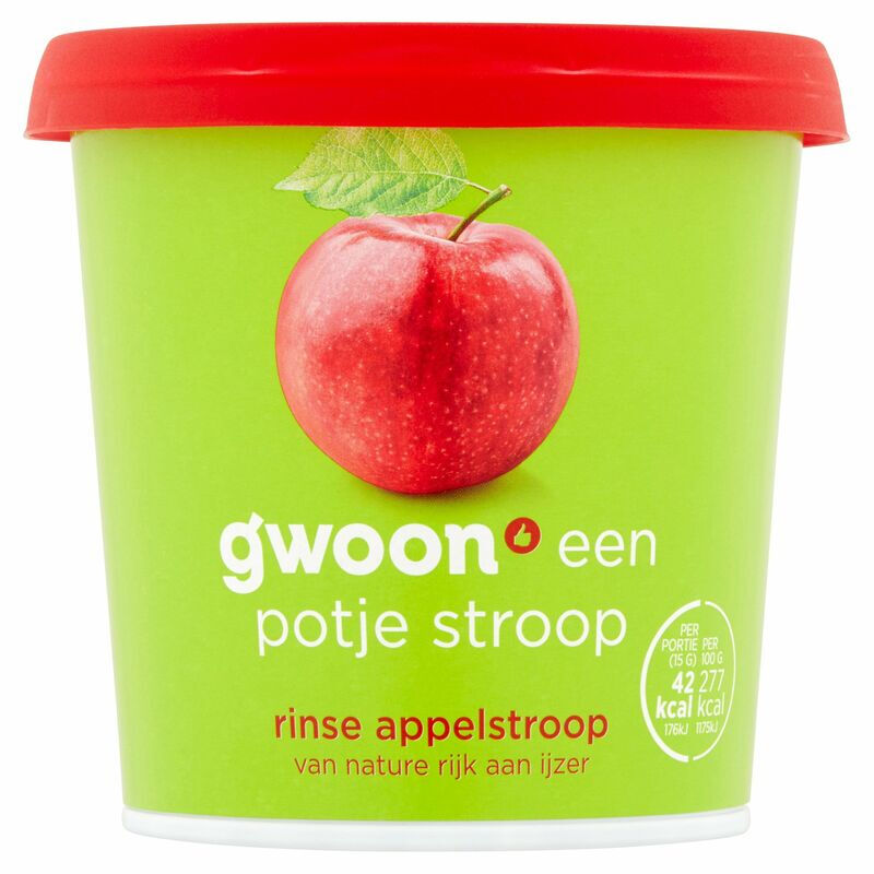 G'woon Rinse Appelsiroop - 450 g