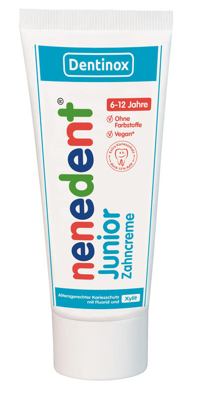 nenedent Junior Zahncreme mit Fluorid 75 ml