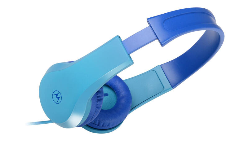 Motorola 253SMOTOJR200BLUE hoofdtelefoon, bedraad, hoofdband, blauw