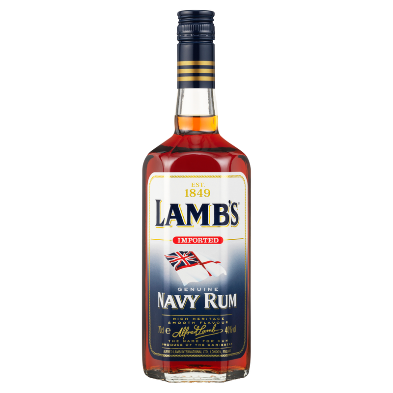 genuine Navy Dark Rum 70cl