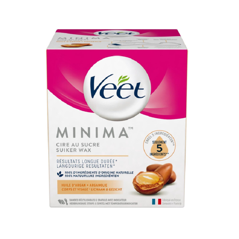Veet Cire Chaude Orientale Minima à l'Huile d'Argan 250