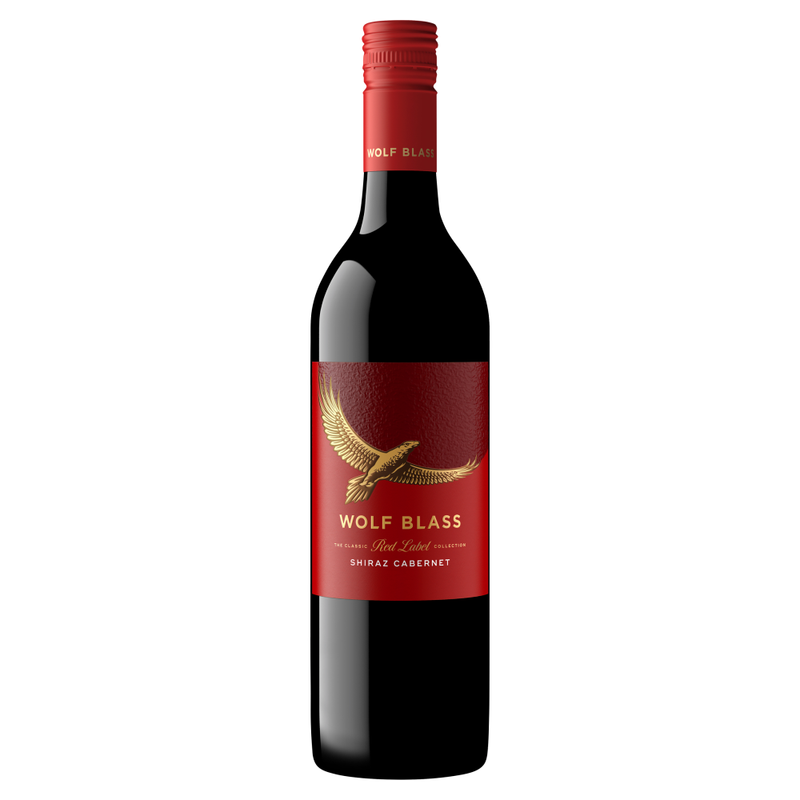 The classic Red Label Collection Shiraz Cabernet 75cl