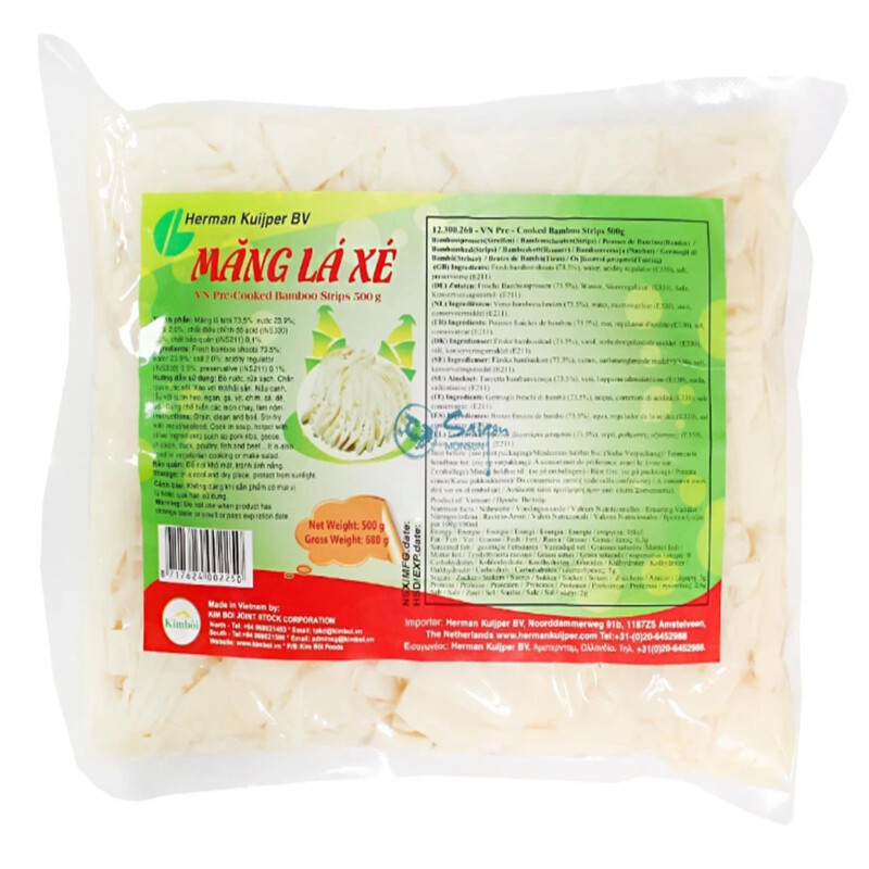 Nature's Best Harvest vorgekochte Bambusstreifen 500 g