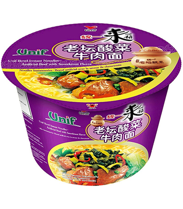 Noodles Bowl Beef & Sauerkraut 125g