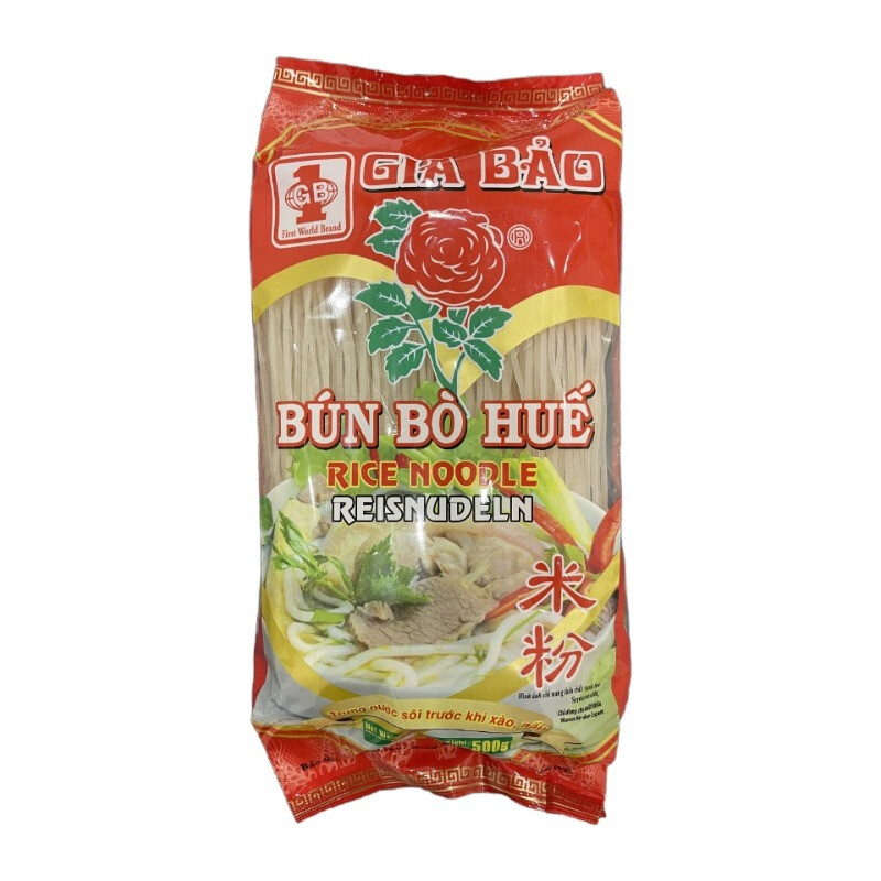 Gia Bao Rijstnoedels Bún Bò Huế 1,5 mm 500 gram