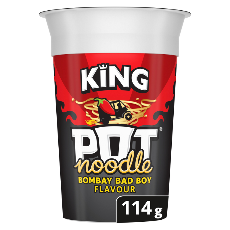 Pot Noodle King Bombay Bad Boy 114G