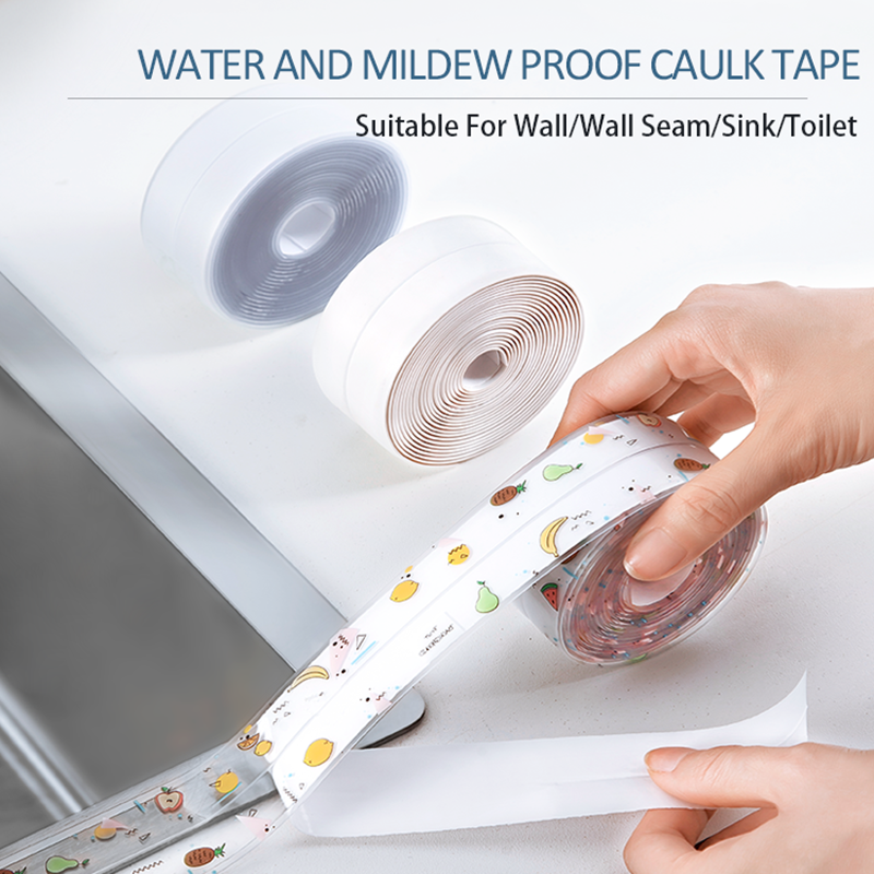 Waterproof And Mildew Proof Silicone Sealing Tape - White