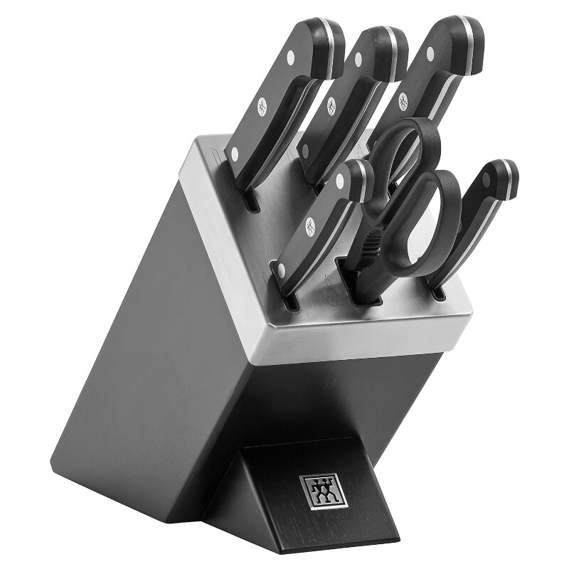 Zwilling Ceppo Schwarze Messer, 7-teilig, Gourmet, ZW